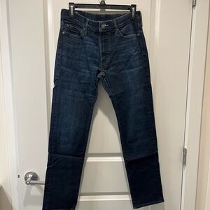 Abercrombie & Fitch Men's Deep Indigo Straight Jeans 32x30